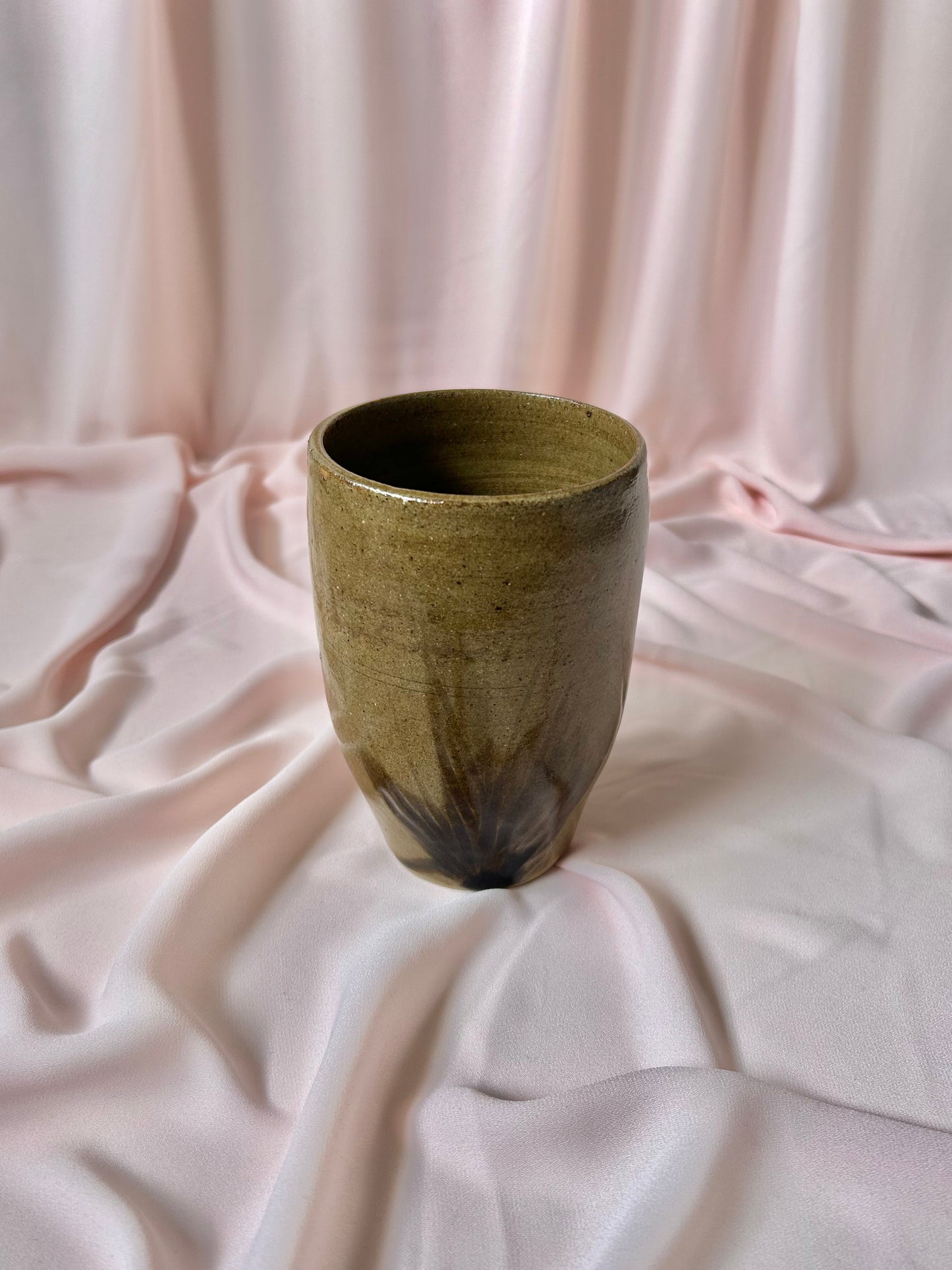 Tall Carved Vase