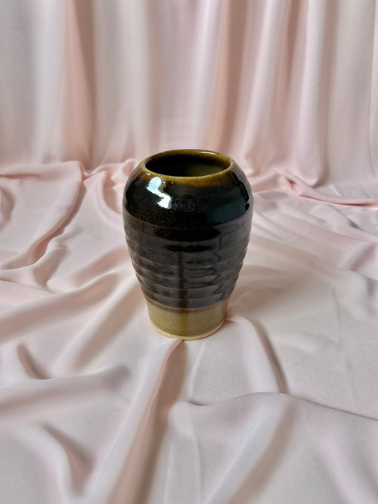 Tall Inverted Bubble Vase