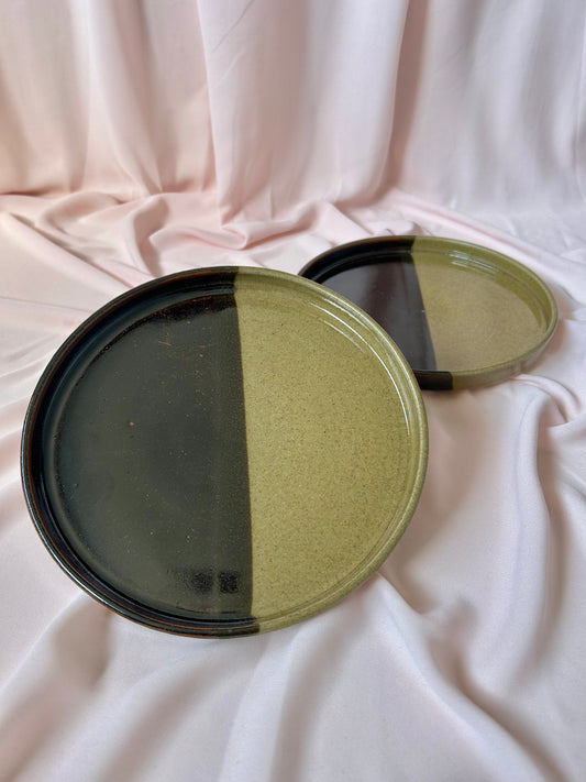 Levitating Plate - Green/Black