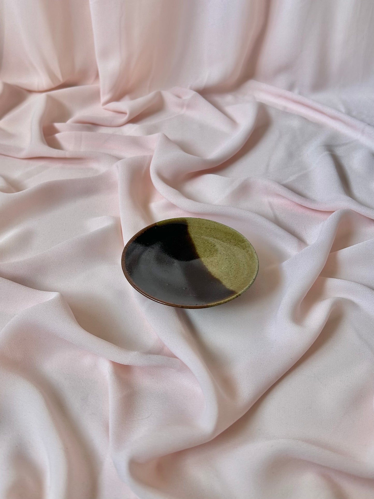Tasting Dish - Green/Black
