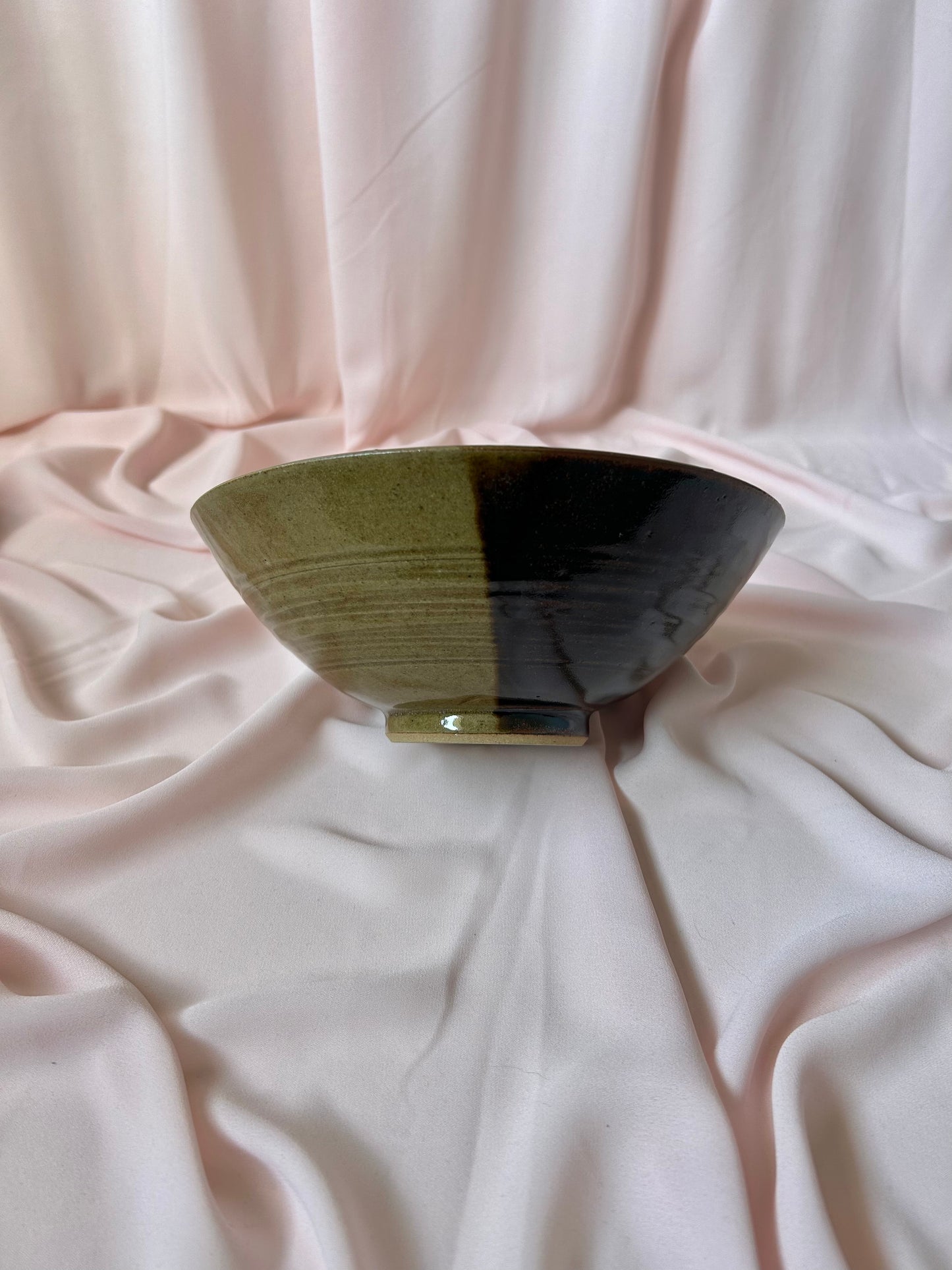 Large Noodle Bowl - Green/Black