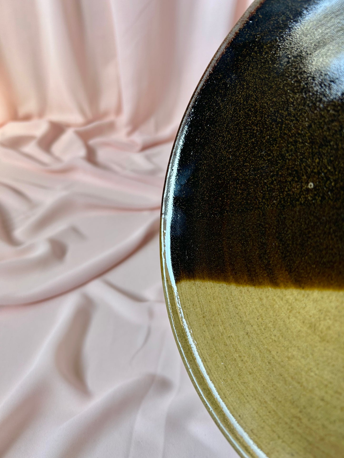 Flared Plate - Green/Black