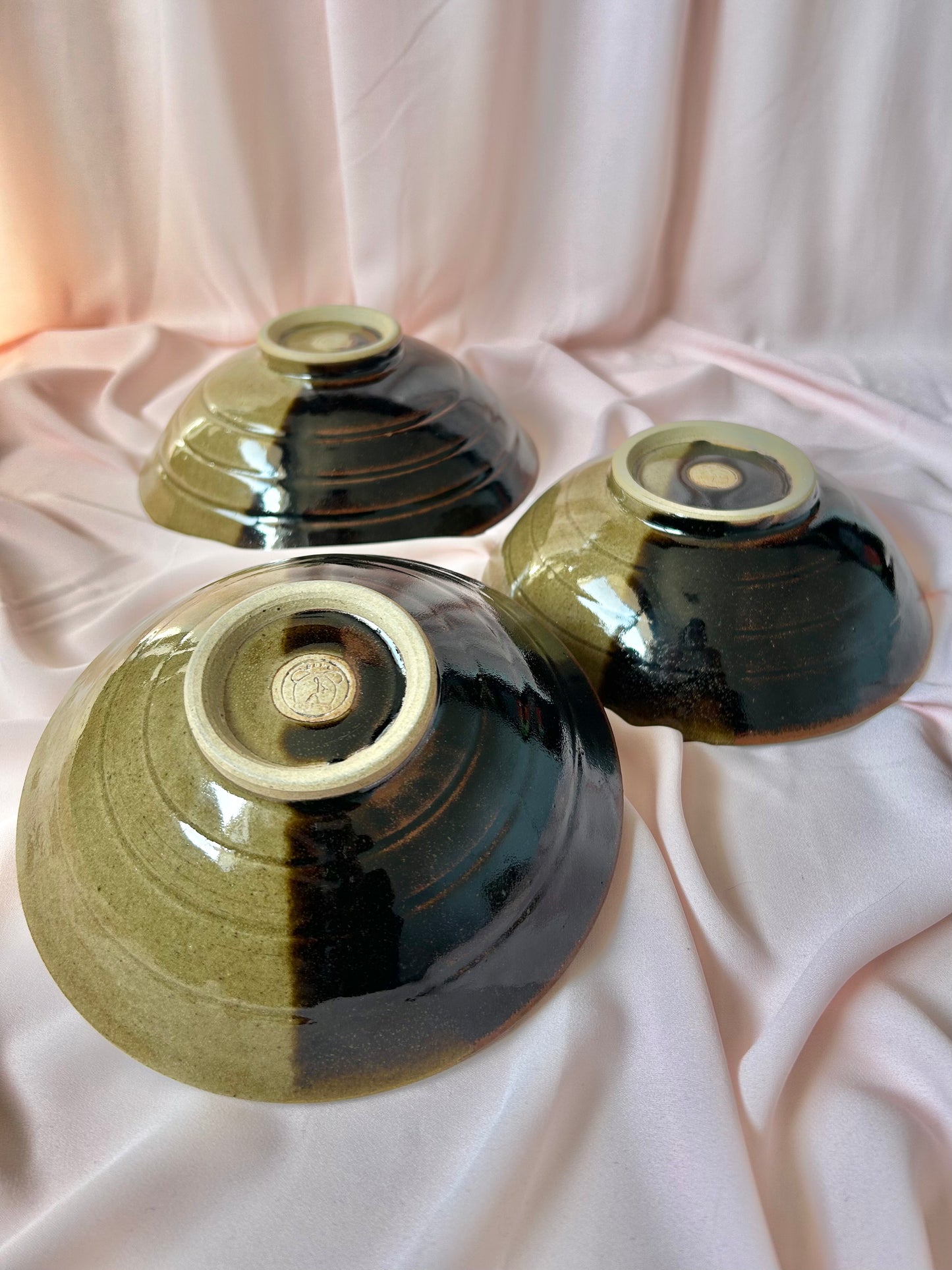 Set of 3 Stepped Bowls