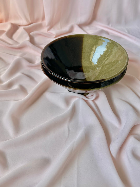 Set of 2 Conical Bowls