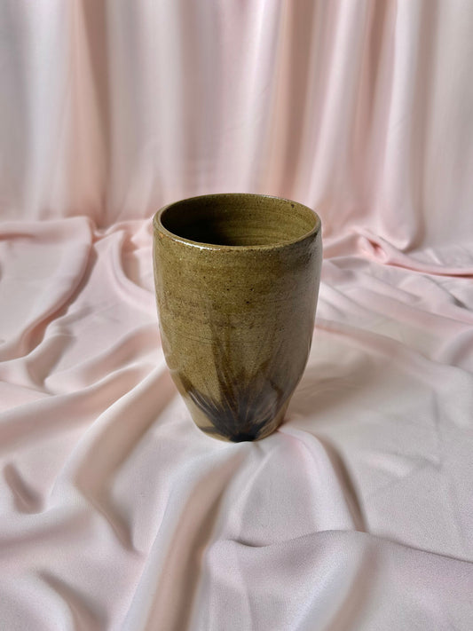 Tall Carved Vase