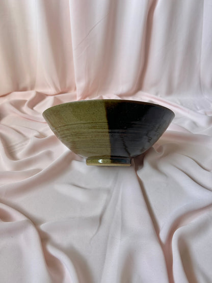 Large Noodle Bowl - Green/Black