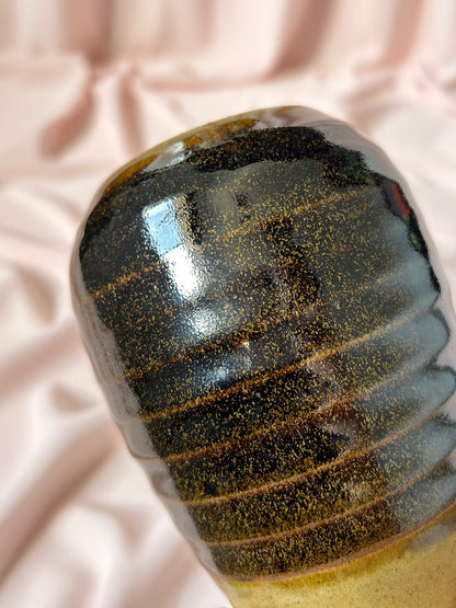 Tall Inverted Bubble Vase